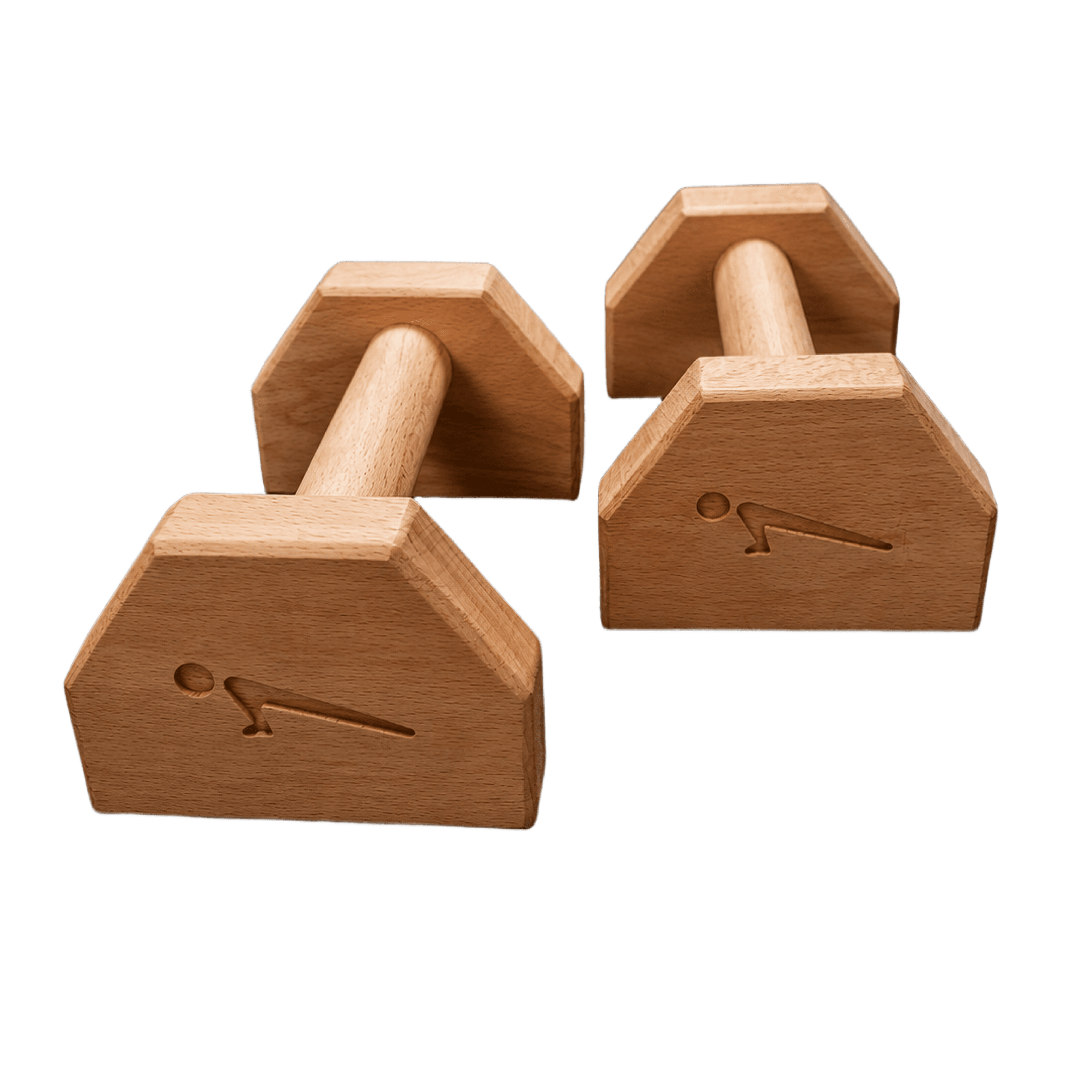 Parallettes Wood (Low) - Image 1